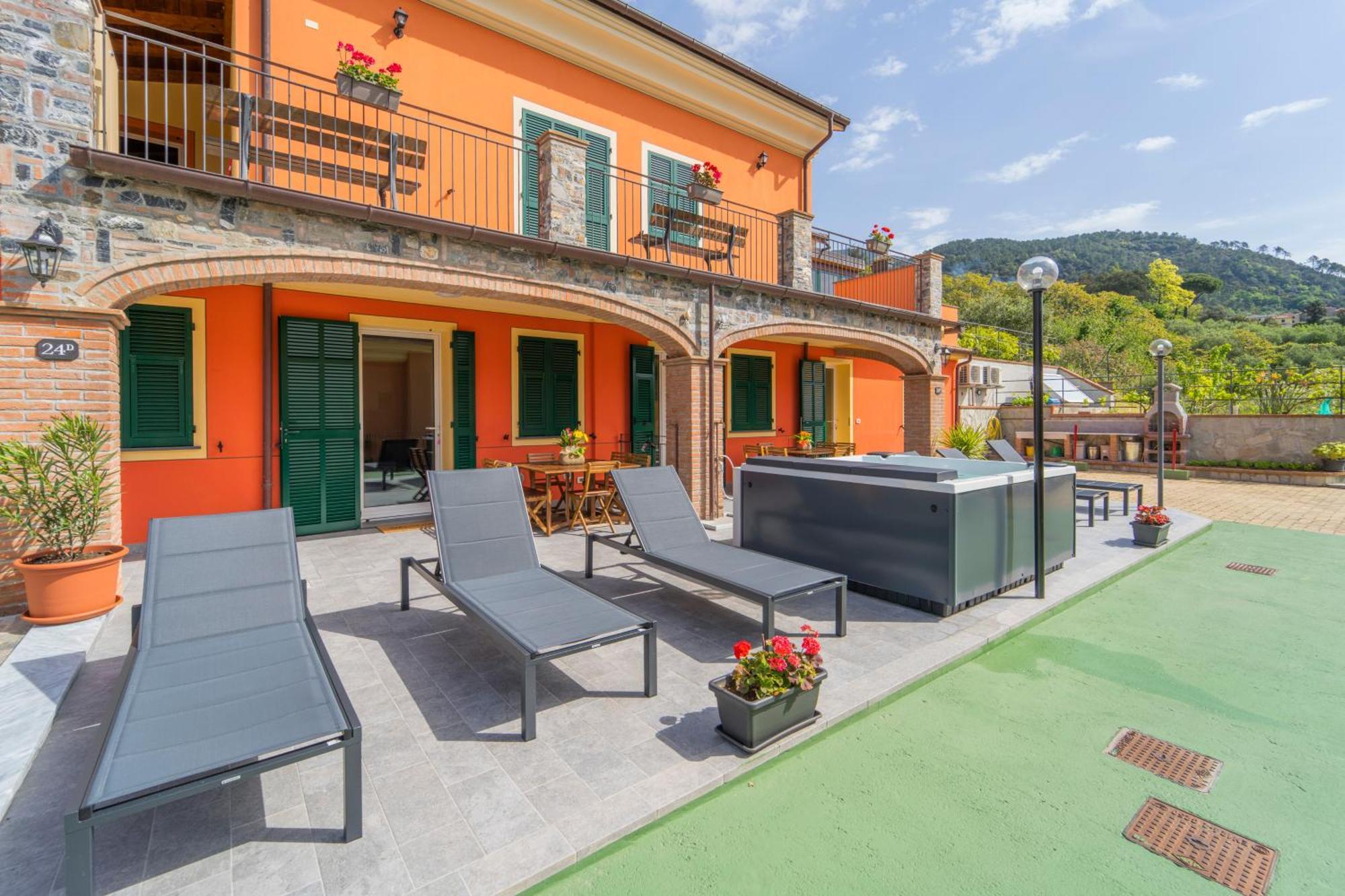 045B - Villetta Moderna 02-24E Con Vasca Idromassaggio In Giardino, Solo 15 Minuti Da Mare E Spiaggia - Posto Auto Gratuito San Lazzaro  Екстер'єр фото