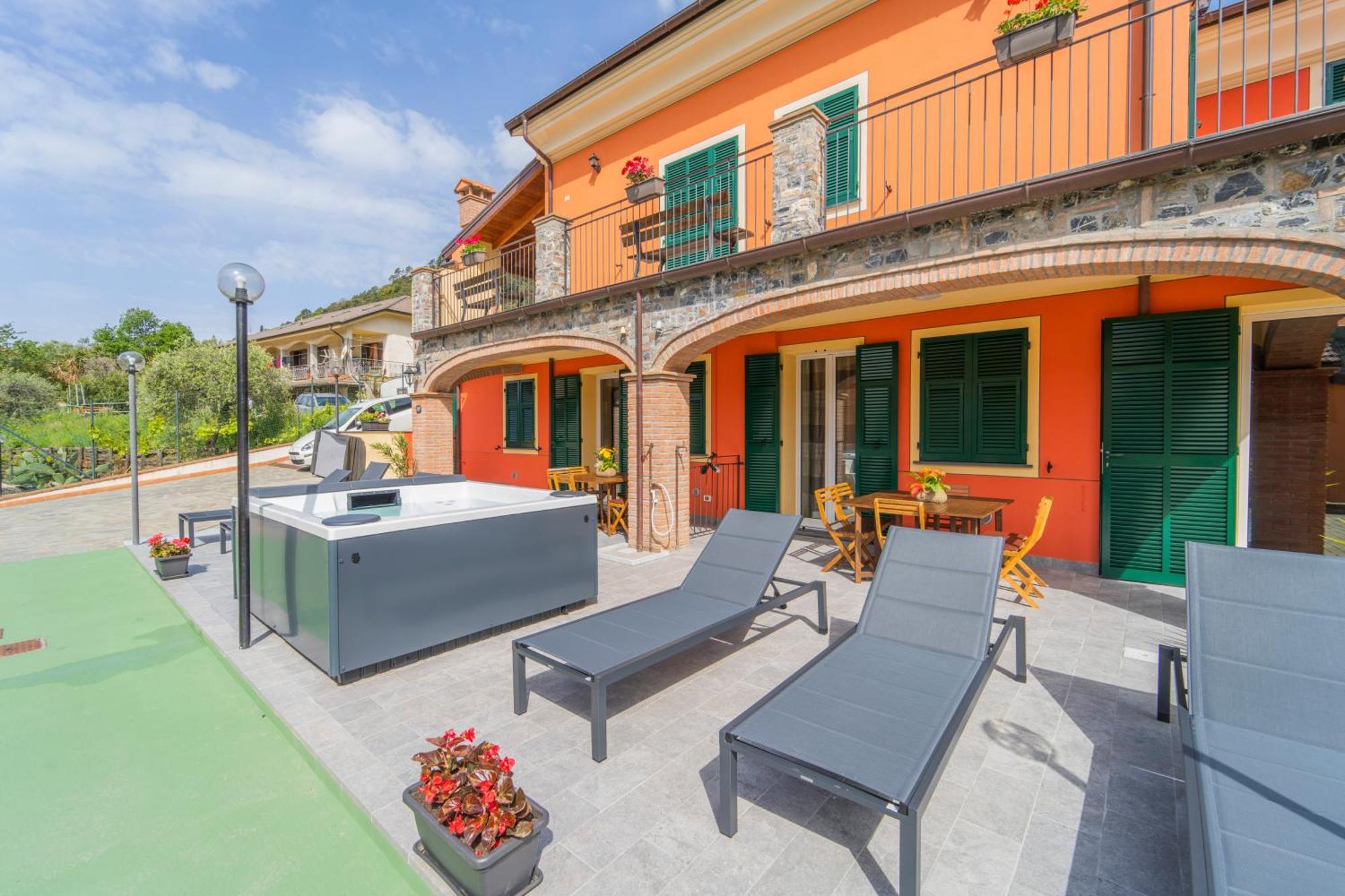 045B - Villetta Moderna 02-24E Con Vasca Idromassaggio In Giardino, Solo 15 Minuti Da Mare E Spiaggia - Posto Auto Gratuito San Lazzaro  Екстер'єр фото